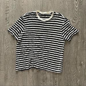 All Saints Linen T Shirt